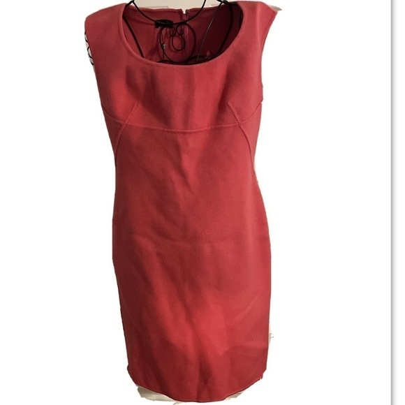 Talbot’s $199 Salmon NWT Wool Women Sz 4P Petites Dress Sleeveless - Picture 2 of 8